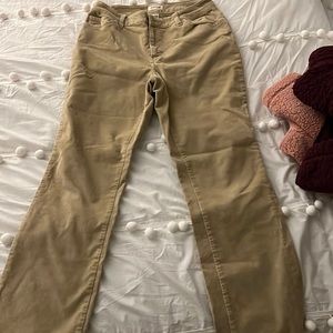 Cordaroy flare pants